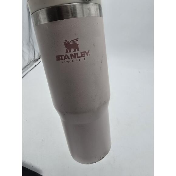 Stanley IceFlow Flip Straw Tumbler with Handle 30 oz Twist On Lid Pink SEE DESCR - Picture 2 of 7